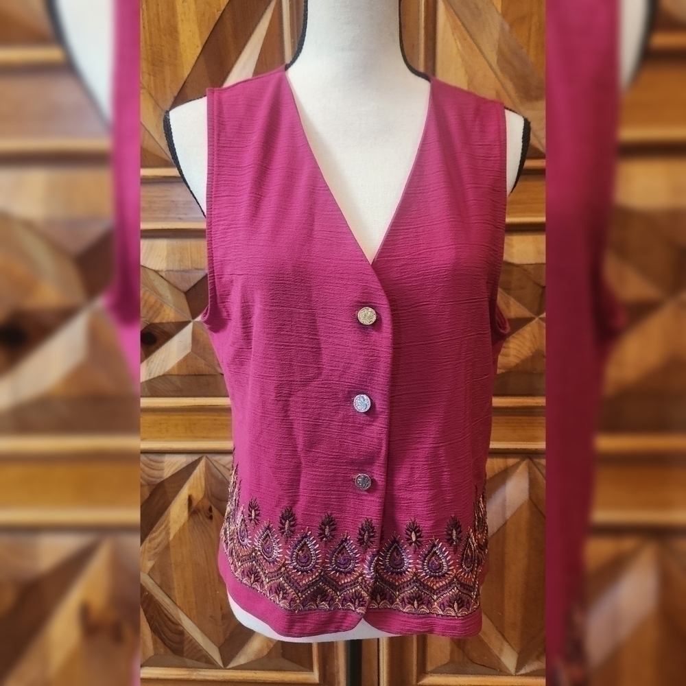 Vintage Norton McNaughton Vest Sz 10